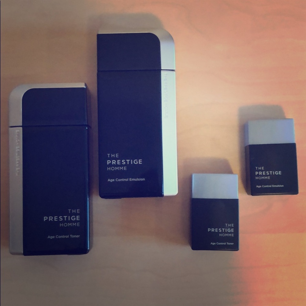 The Face Shop; The Prestige Homme; Age Control set